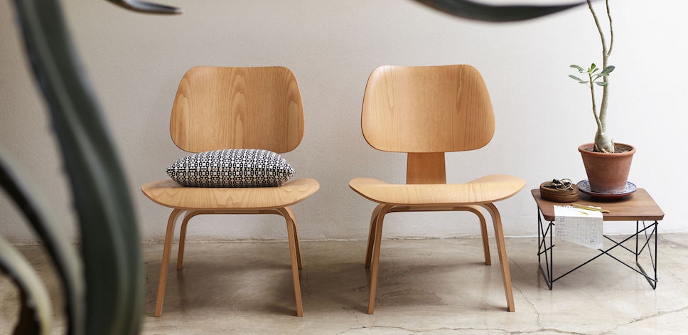 Lounge wood chair - Ch. and R. Eames